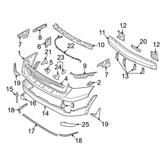 Hyundai OE - Rear Bumper - Bumper & Components