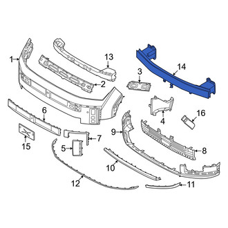 Hyundai OE - Rear Bumper Impact Bar