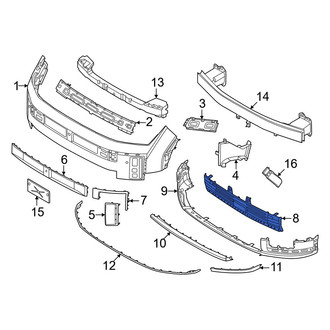 Hyundai OE - Front Lower Grille