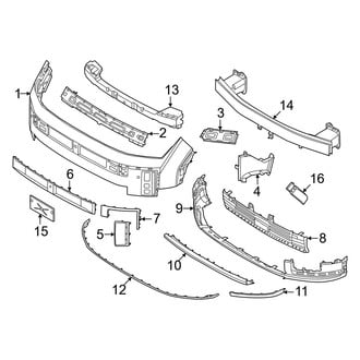 Hyundai OE - Front Bumper & Grille - Bumper & Components