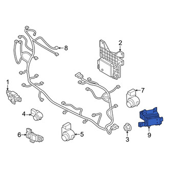 Hyundai OE - Front Left Collision Warning Sensor