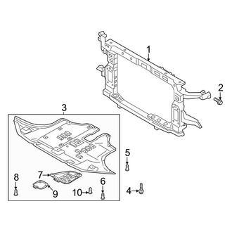 Hyundai OE - Radiator Support
