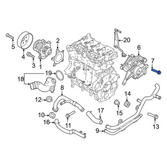 Hyundai OE - Engine Coolant Thermostat Housing Bolt