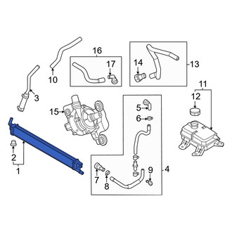 Hyundai OE - Drive Motor Inverter Cooler