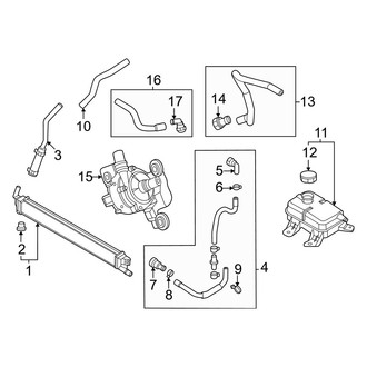 Hyundai OE - Inverter Cooling Components