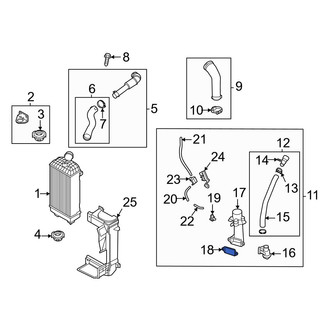 Hyundai OE - Intercooler Pipe Gasket