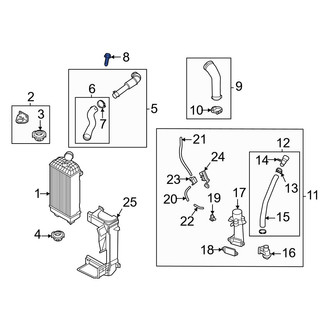 Hyundai OE - Engine Coolant Thermostat Housing Bolt