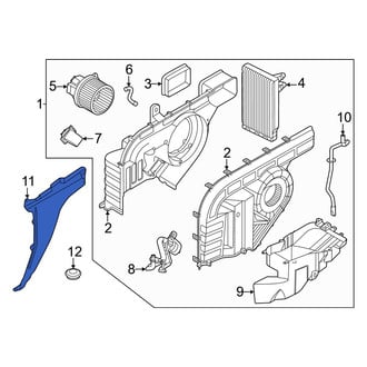 Hyundai OE - HVAC Unit Case Cover