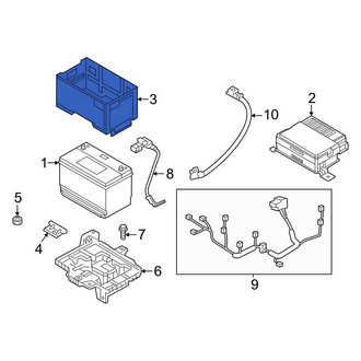 Hyundai OE - Battery Cover
