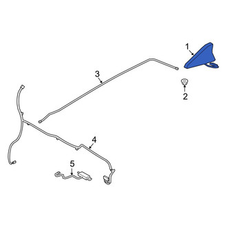 Hyundai OE - Radio Antenna Assembly