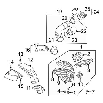 Hyundai OE - Engine - Air Intake (2.5L)