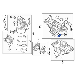 Hyundai OE - Fuel Injection Throttle Body Mounting Gasket