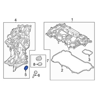 Hyundai OE - Front Engine Crankshaft Seal