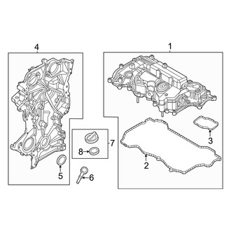 Hyundai OE - Engine - Valve & Timing Covers
