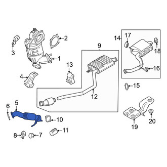 Hyundai OE - Exhaust Muffler