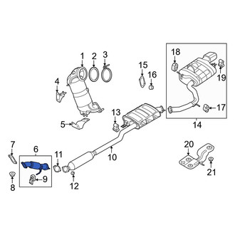 Hyundai OE - Exhaust Muffler