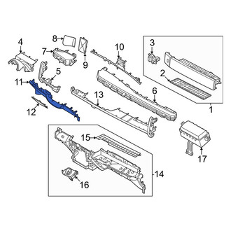 Hyundai OE - Instrument Panel Knee Bolster