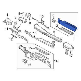 Hyundai OE - Instrument Panel Storage Compartment