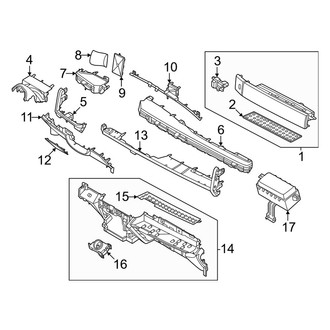 Hyundai OE - Instrument Panel Components