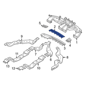 Hyundai OE - Front Dashboard Air Vent Trim