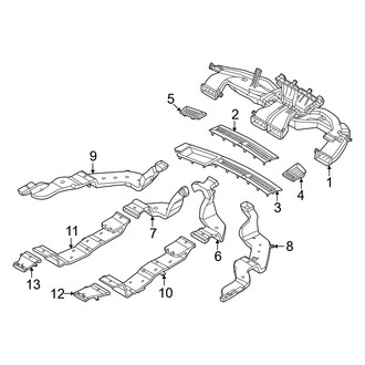 Hyundai OE - Instrument Panel - Ducts