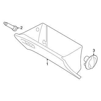 Hyundai OE - Instrument Panel - Glove Box