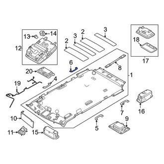 Hyundai OE - Rear Right Interior Grab Bar