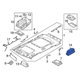 Hyundai OE - Left Reading Light