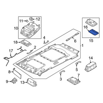 Hyundai OE - Cargo Area Light