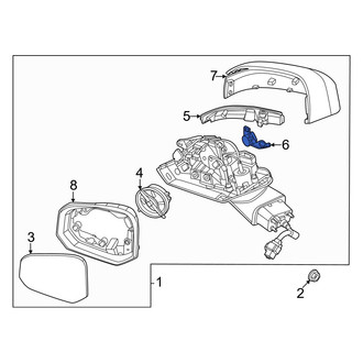 Hyundai OE - Front Left Park Assist Camera