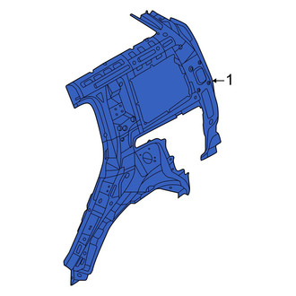 Hyundai OE - Rear Right Outer Quarter Panel