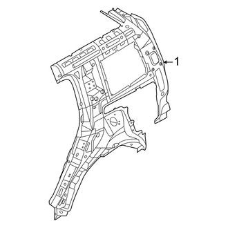 Hyundai OE - Quarter Panel - Inner Structure