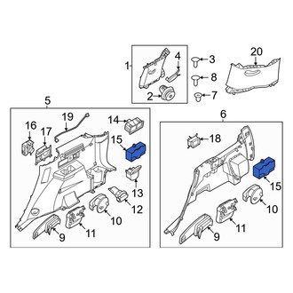 Hyundai OE - Front Right 12 Volt Accessory Power Outlet