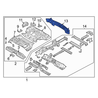 Hyundai OE - Rear Rear Body Panel