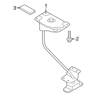 Hyundai OE - Rear Body & Floor - Spare Tire Carrier