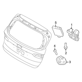Hyundai OE - Lift Gate - Lock & Hardware