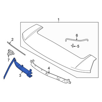 Hyundai OE - Rear Spoiler