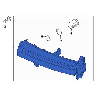 Hyundai OE - Rear Left Lower Tail Light Assembly