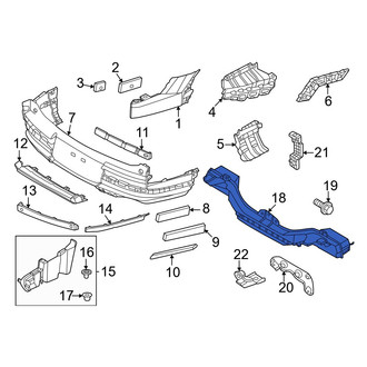 Hyundai OE - Rear Bumper Impact Bar