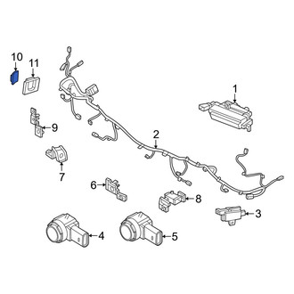 Hyundai OE - Rear Parking Aid Control Module