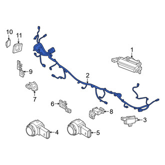 Hyundai OE - Rear Parking Aid System Wiring Harness
