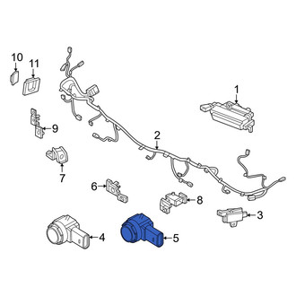 Hyundai OE - Rear Parking Aid Sensor