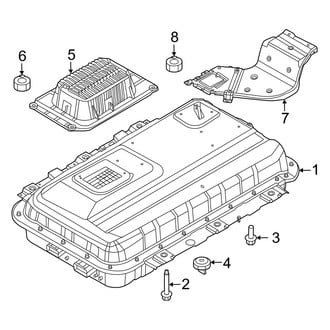 Hyundai OE - Electrical - Battery (Battery Assembly, High Voltage), (Hybrid Calligraphy / Hybrid Limited / Hybrid SEL)