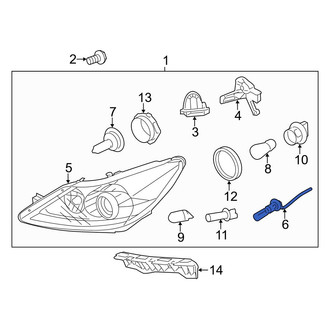 Hyundai OE - Side Marker Light Bulb