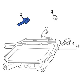 Hyundai OE - Front Valance Panel Screw