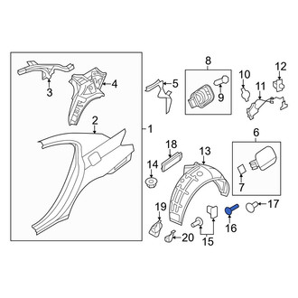 Hyundai OE - Cruise Control Module Screw