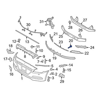 Hyundai OE - Rocker Panel Molding Screw
