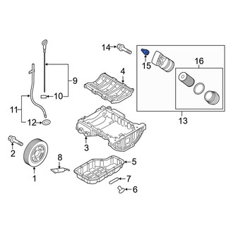 Hyundai OE - Engine Oil Pressure Switch