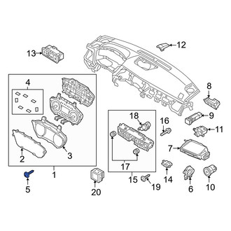 Hyundai OE - Fuse Box Cover Screw