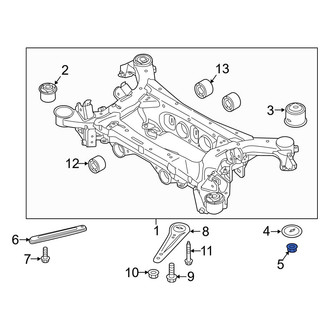 Hyundai OE - Suspension Strut Nut